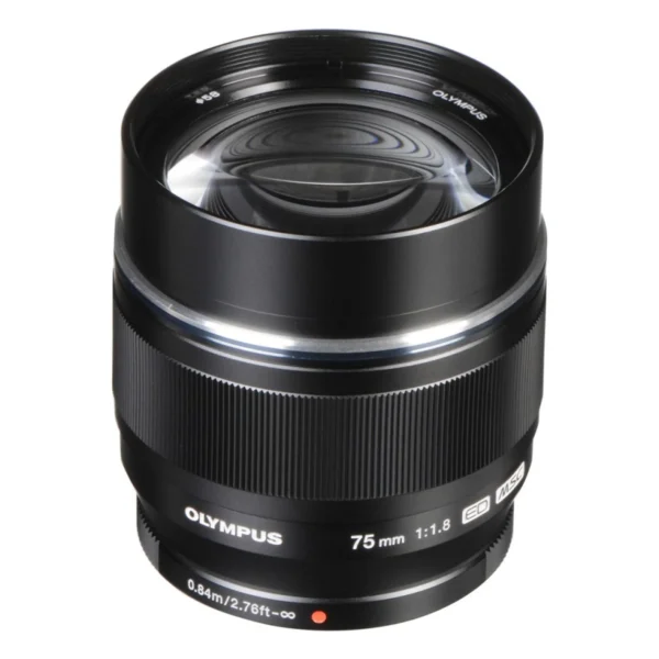 OM System M.Zuiko Digital ED 75mm F1.8 (Black)