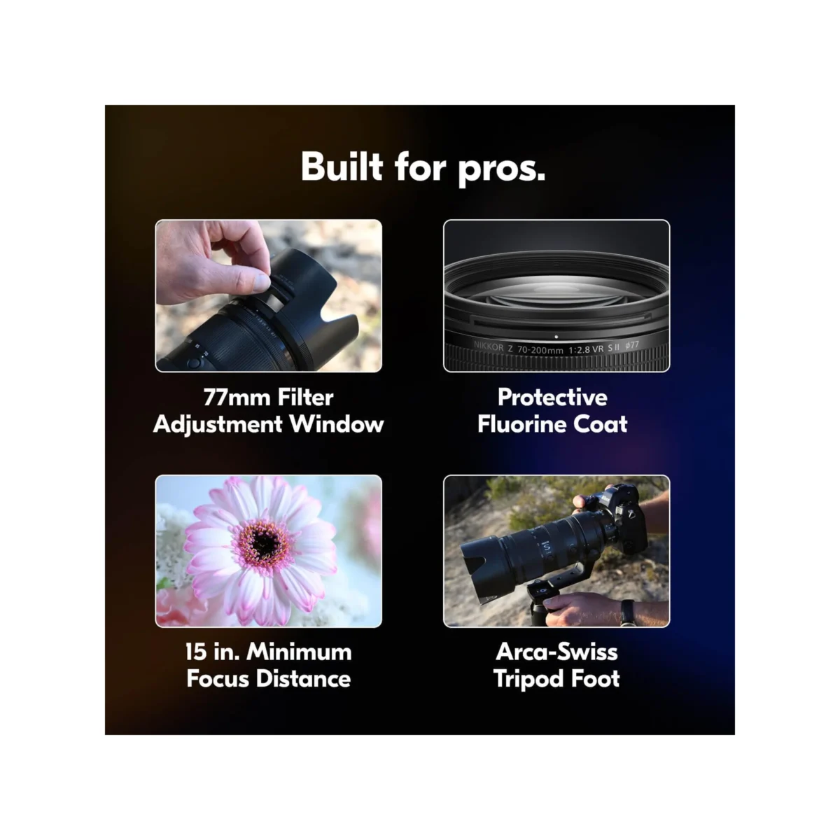 Nikon Z 70-200mm f/2.8 VR S II Lens - Image 5