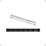 Lenovo ThinkSystem SR630 Rack Server Bundle with Rail Kit, 2 x Intel Xeon Silver 4110, 128GB DDR4, 8TB SSD, RAID