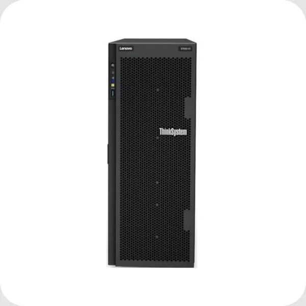 Lenovo ThinkSystem ST650 Tower Server Bundle with 2 x Intel Xeon Silver 4309Y, 64GB DDR4, 1TB SSD, 12TB HDD, RAID, Matrox G200 Graphics, Windows Server 2019