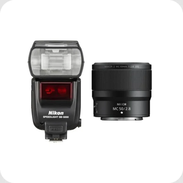 Nikon Z MC 50mm f/2.8 Macro Lens+SB5000
