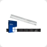 Lenovo ThinkSystem SR630 Rack Server Bundle with Rail Kit, Windows Server 2019, 2 x Intel Xeon Silver 4110 8-Core 2.10GHz, 64GB DDR4, 4TB SSD, RAID