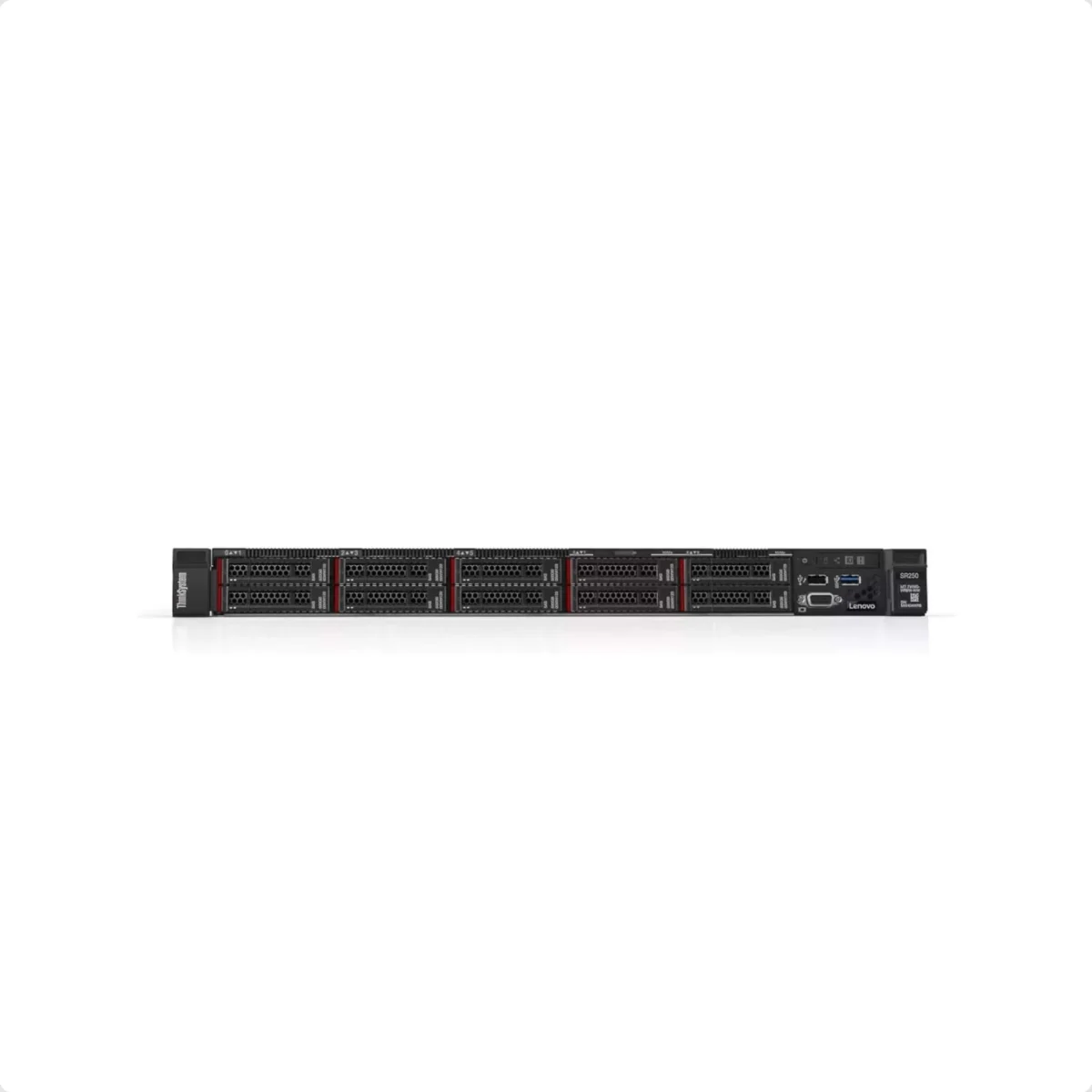 Lenovo ThinkSystem SR250 Rack Server Bundle with Rail Kit, Intel Xeon E-2136 6-Core 3.3GHz,128GB DDR4, 8TB SSD, RAID - Image 2
