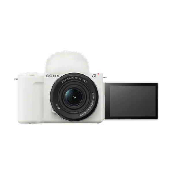 Sony ZV-E10 II Mirrorless Camera with 16-50mm II and 55-210mm Lens (ZV-E10M2X) (White)