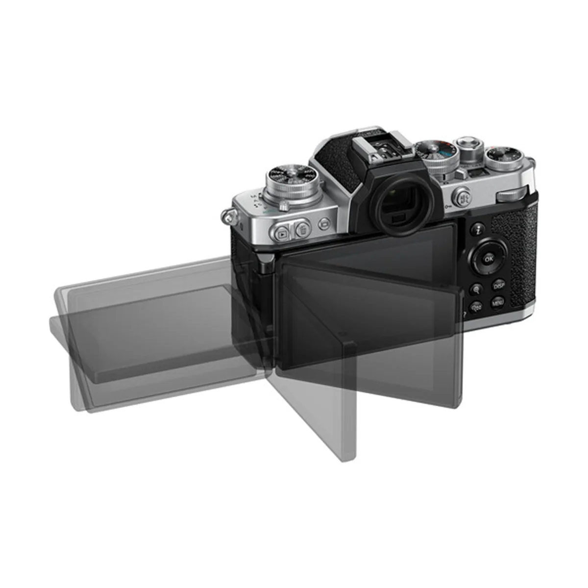 Nikon Z fc Mirrorless Digital Camera Silver with 28mm f/2.8 SE Lens - Image 4