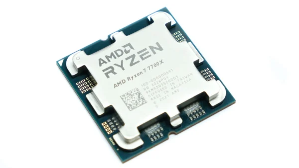 AMD Ryzen 7 7700X 8-Core 4.5GHz Desktop Processor (Zen 4, AM5 Socket, 105W TDP)(Without Fan)