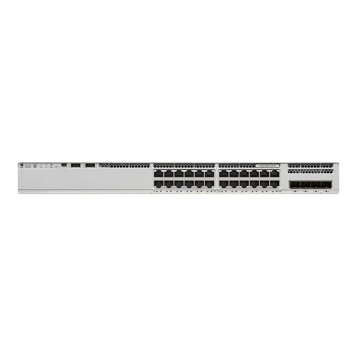 Cisco Catalyst C9200L-24P-4G-A 24-Port PoE+ Switch with 4x1G SFP Uplink - Image 2