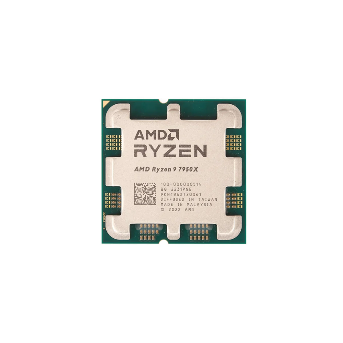 AMD Ryzen 9 7950X 16-Core 4.5GHz Desktop Processor (Zen 4, AM5 Socket, 170W TDP)(Without Fan) - Image 2