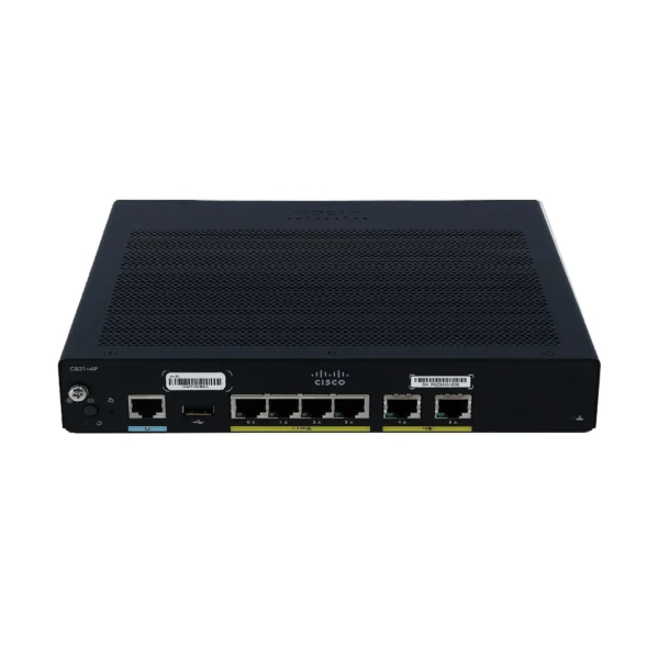 Cisco C921-4P 4-Port Gigabit Ethernet Integrated Services Router (ISR 900 Series)