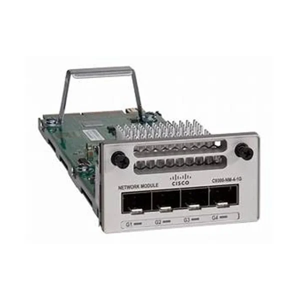 Cisco Catalyst C9300-NM-4G 4-Port 1 Gigabit SFP Network Module for Catalyst 9300 Series Switches