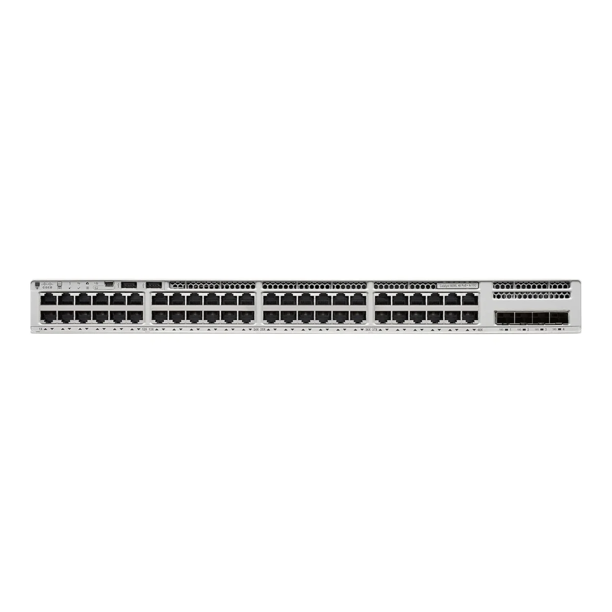 Cisco Catalyst C9200L-48P-4X-E 48-Port PoE+ Switch with 4x10G SFP+ Uplinks - Image 2