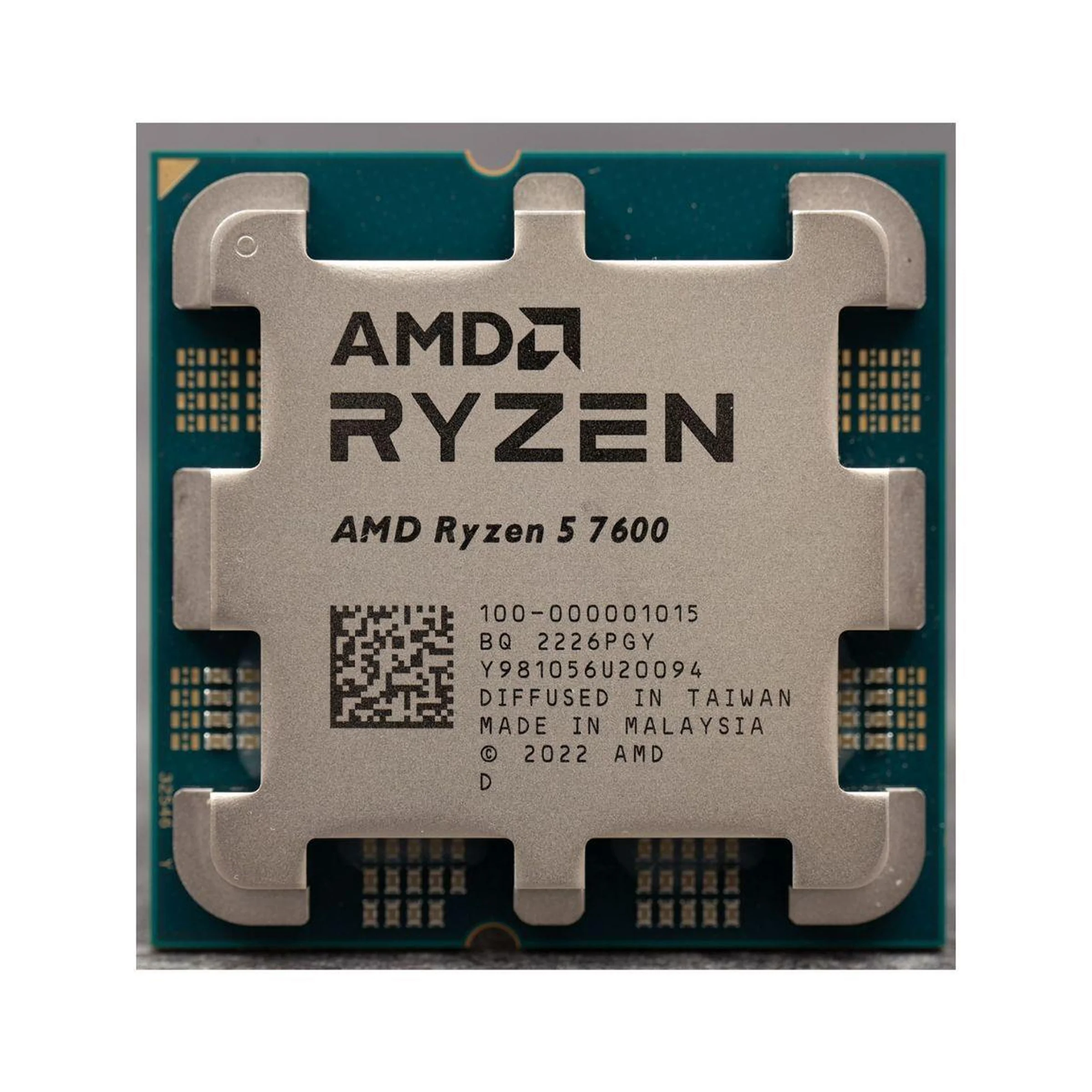 bxg AMD Ryzen 5 7600 6-Core 3.8GHz Desktop Processor (Zen 4, AM5 Socket, 65W TDP) - Image 1