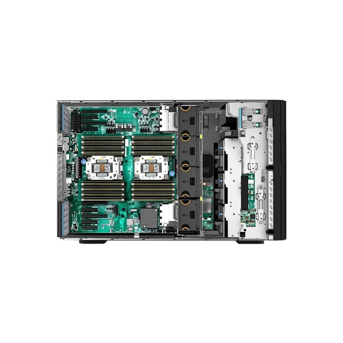 Lenovo ThinkSystem ST650 Tower Server Bundle with UPS Battery Backup, 2 x Intel Xeon Silver 4309Y, 128GB DDR4, 2TB SSD, 24TB HDD, RAID, Matrox G200 - Image 2