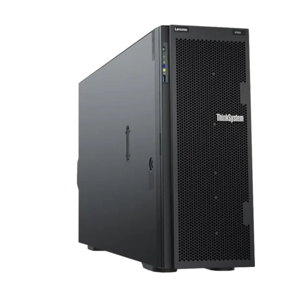 Lenovo ThinkSystem ST650 Tower Server Bundle with 2 x Intel Xeon Silver 4309Y, 128GB DDR4, 2TB SSD, 24TB HDD, RAID, Matrox G200 Graphics, Windows