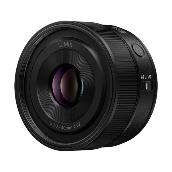 Panasonic Lumix S 40mm F/2 Lens (Leica L) (S-S40) (Black)