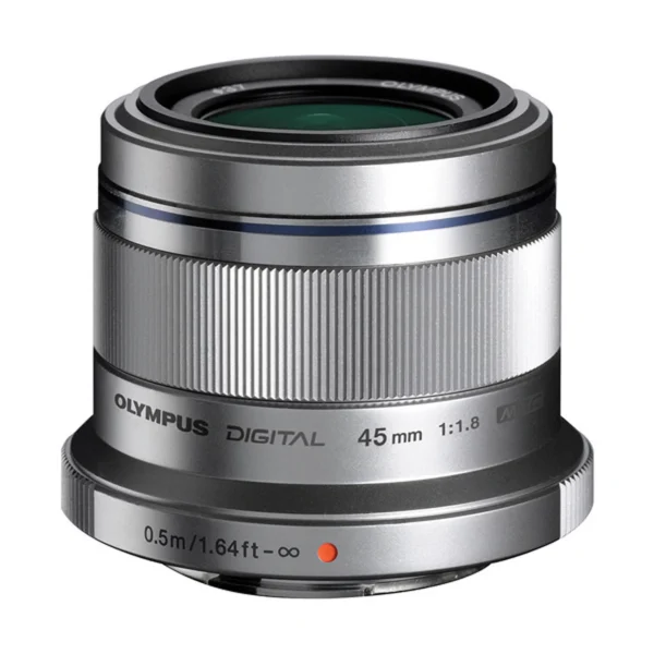 OM System 45mm F/1.8 (Silver)