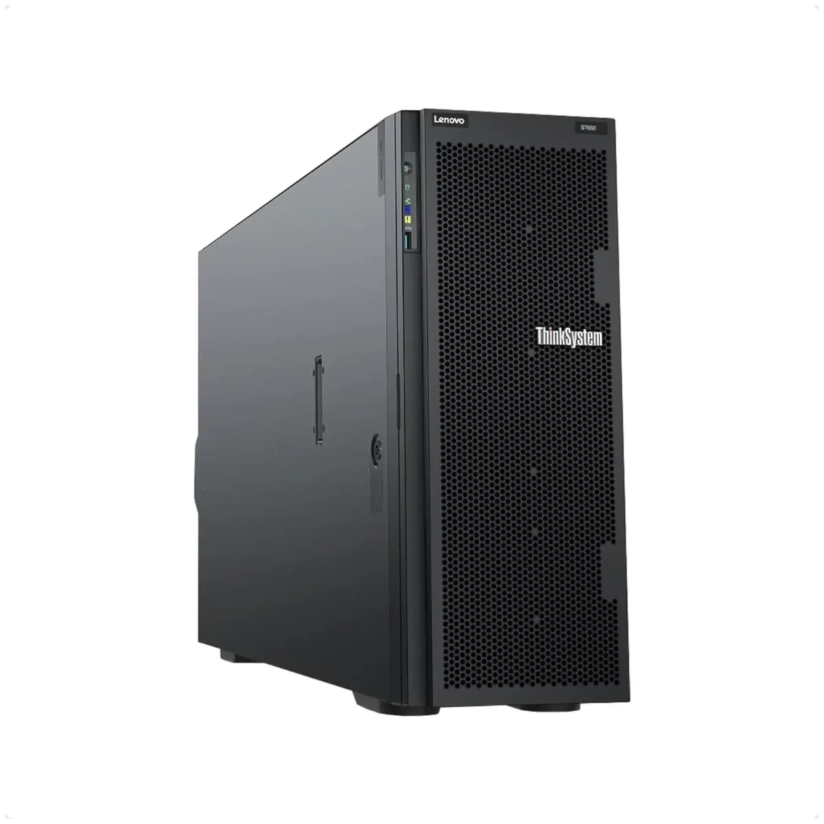 Lenovo ThinkSystem ST650 Tower Server Bundle with UPS Battery Backup, 2 x Intel Xeon Silver 4309Y, 128GB DDR4, 2TB SSD, 24TB HDD, RAID, Matrox G200 - Image 4
