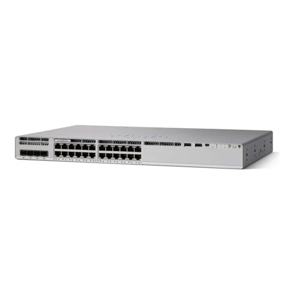 Cisco Catalyst C9200L-24P-4G-A 24-Port PoE+ Switch with 4x1G SFP Uplink