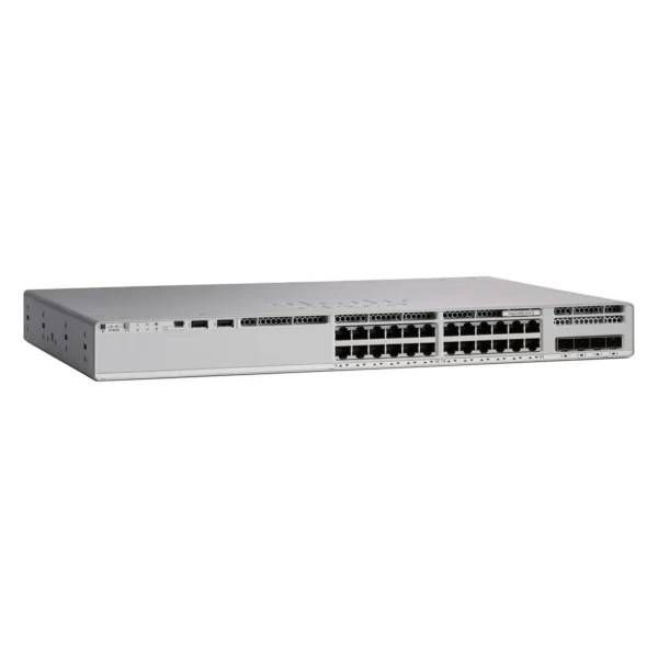 Cisco Catalyst C9200L-24P-4G-E 24-Port PoE+ Switch with 4x1G SFP Uplinks