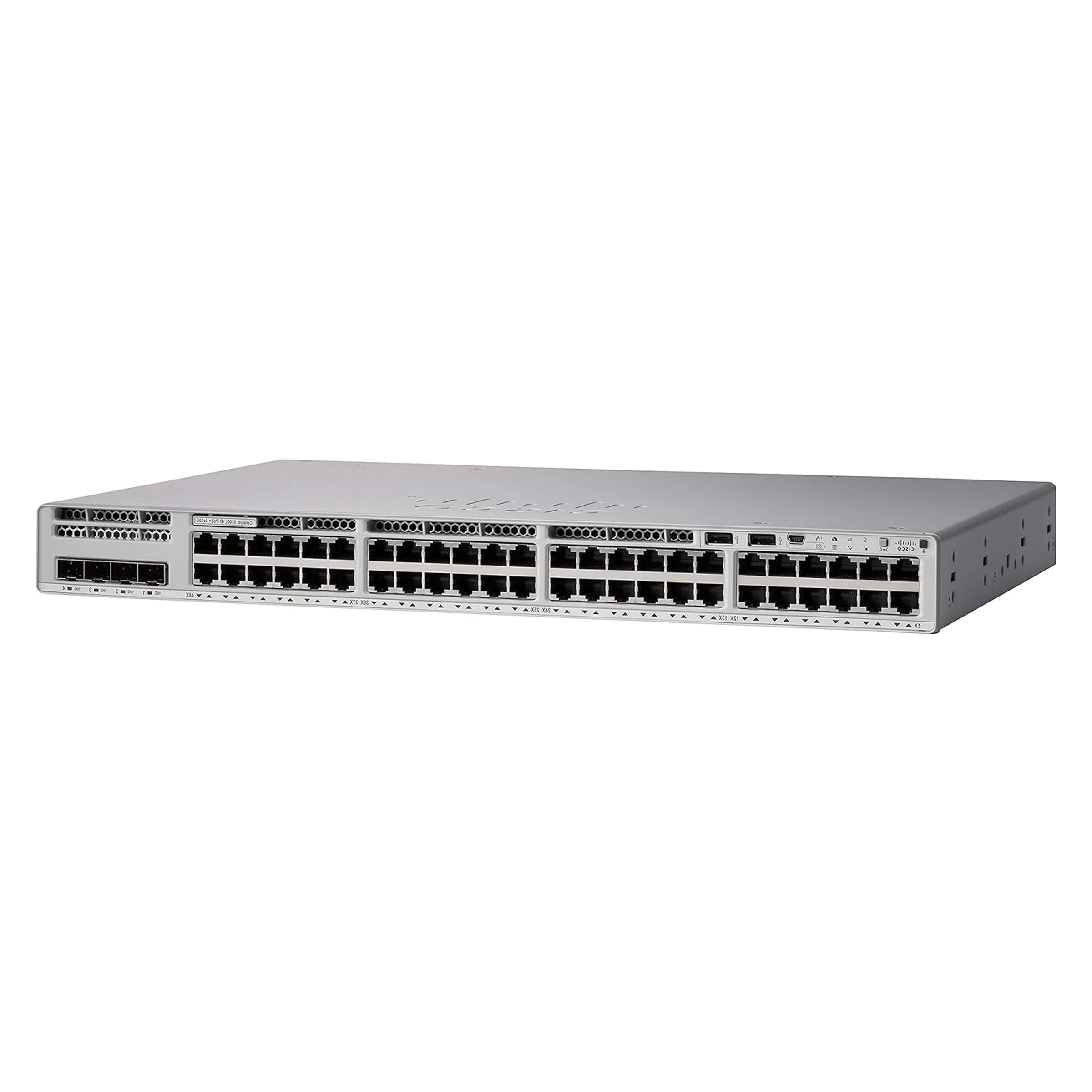 wws Cisco Catalyst C9200L-48P-4G-A 48-Port PoE+ Switch with 4x1G SFP Uplinks - Image 1