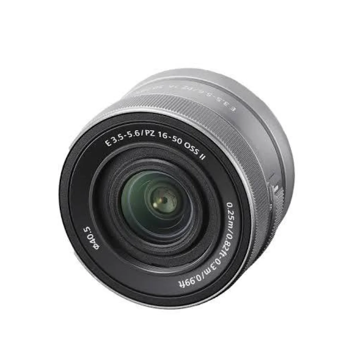 Sony E PZ 16-50mm F/3.5-5.6 OSS II Lens (SELP1650M2) (Sony E, Silver) - Bulk Pack - Image 3