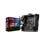 MSI MPG Z390I Gaming Edge AC – Mini-ITX Gaming Motherboard with Intel Z390 Chipset, Wi-Fi, and RGB Lighting