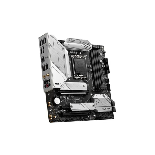 MSI MAG B660M Mortar WiFi DDR4 – Micro-ATX Motherboard with Intel B660 Chipset, Wi-Fi 6, and Support for 12th Gen Intel Core Processors