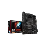 GIGABYTE X570 GAMING X – AMD AM4 ATX Motherboard, PCIe 4.0, DDR4, Dual M.2, USB 3.2 Gen2, 1GbE LAN