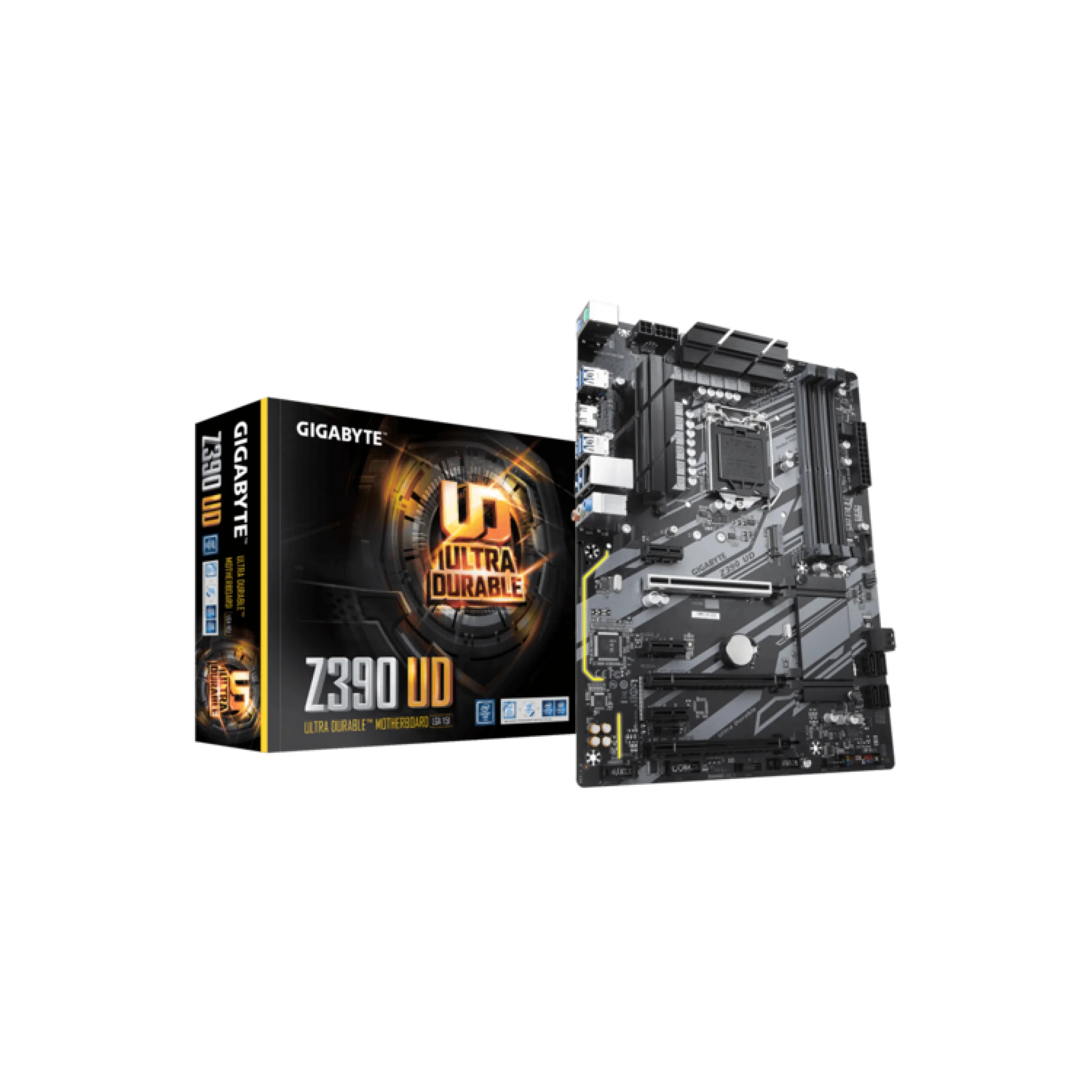 1 Gigabyte Z390 UD – Intel LGA 1151 ATX Motherboard, DDR4 Support, PCIe 3.0, M.2 Slot, USB 3.1 Gen1, and Gigabit LAN - Image 1