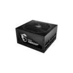 MSI MPG A850GF Power Supply, EU Plug, 850W, 80 Plus Gold Certified, Fully Modular PSU, 3 x 6+2 Pin GPU Support, Japanese Capacitors 105°C, Flat Black Cables