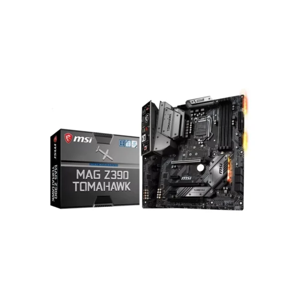 MSI MAG Z390 TOMAHAWK LGA 1151 (300 Series) Intel Z390 HDMI SATA 6Gb/s USB 3.1 ATX Intel Motherboard