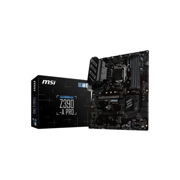 MSI PRO Z390-A PRO LGA 1151 (300 Series) Intel Z390 SATA 6Gb/s ATX Intel Motherboard