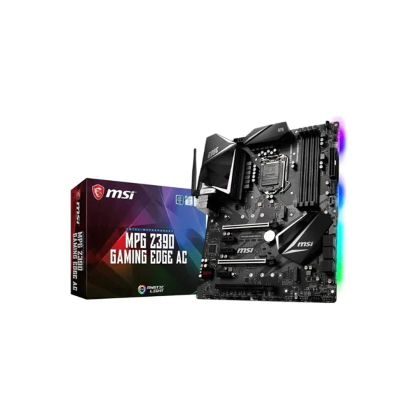 MSI MPG Z390 GAMING EDGE AC LGA 1151 (300 Series) Intel Z390 SATA 6Gb/s ATX Intel Motherboard