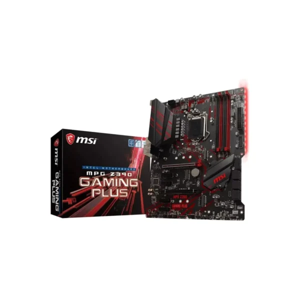 MSI MPG Z390 GAMING PLUS LGA 1151 (300 Series) Intel Z390 SATA 6Gb/s ATX Intel Motherboard