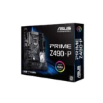 ASUS Prime Z490-P ATX LGA1200 Motherboard, Dual M.2, DDR4 4600, USB 3.2 Gen2, Thunderbolt 3, Aura Sync