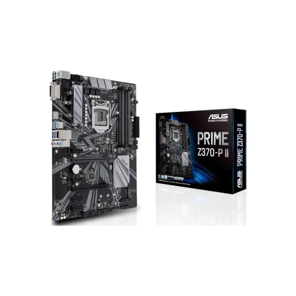 ASUS PRIME Z370-P II LGA 1151 (300 Series) Intel Z370 HDMI SATA 6Gb/s USB 3.1 ATX Intel Motherboard