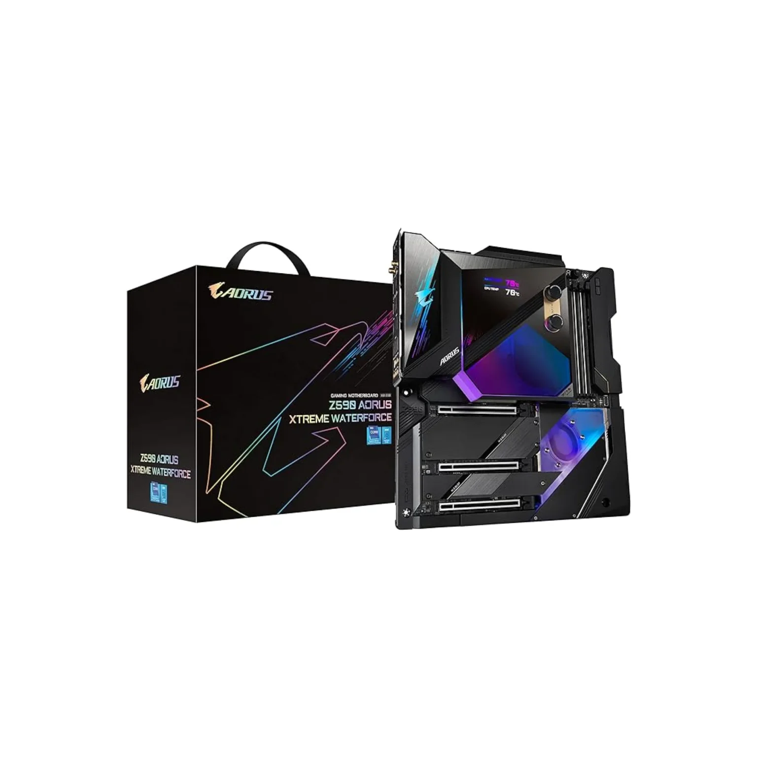 11 GIGABYTE Z590 AORUS XTREME WATERFORCE – Intel LGA 1200 ATX Motherboard, PCIe 4.0, Custom Loop Water Cooling, 10GbE LAN - Image 1