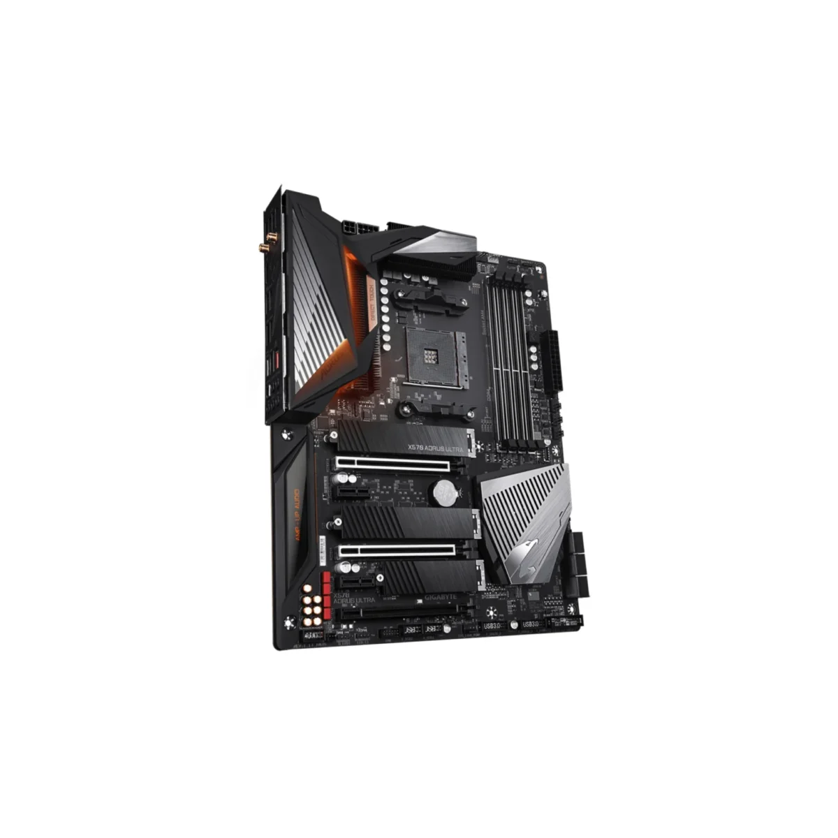 GIGABYTE X570 AORUS ULTRA – AMD AM4 ATX Motherboard, PCIe 4.0, DDR4, Triple M.2, USB 3.2 Gen2, Wi-Fi 6, 2.5GbE LAN - Image 2