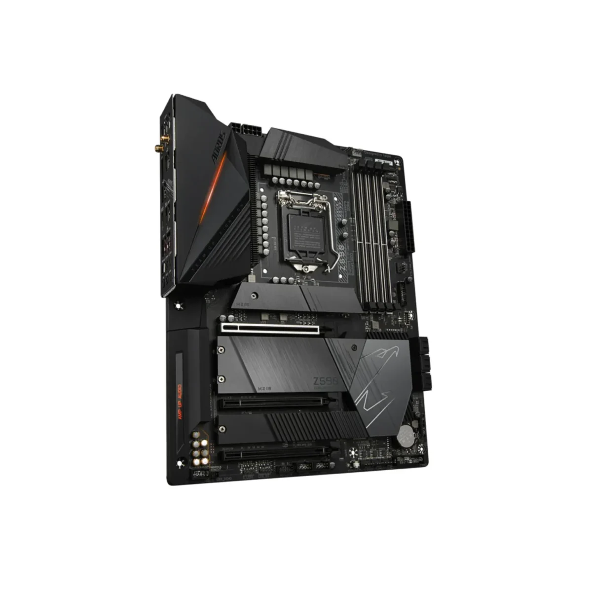 GIGABYTE Z590 AORUS PRO AX – Intel LGA 1200, ATX Motherboard with Wi-Fi 6, PCIe 4.0, Dual M.2, Thermal Guard, and RGB Fusion - Image 2