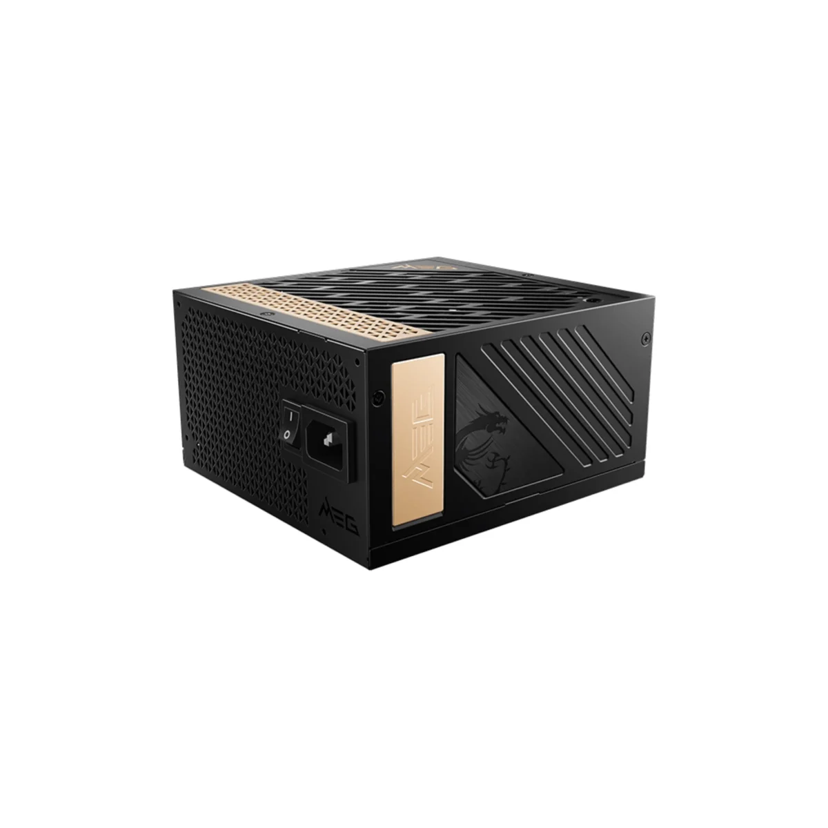 MSI MEG AI1300P PCIE5 – 1300W Fully Modular Power Supply, 80 PLUS Platinum, PCIe 5.0 Ready, ATX 3.0, 100% Japanese Capacitors - Image 2