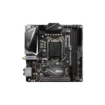 MSI MPG Z390I Gaming Edge AC – Mini-ITX Gaming Motherboard with Intel Z390 Chipset, Wi-Fi, and RGB Lighting - Image 2