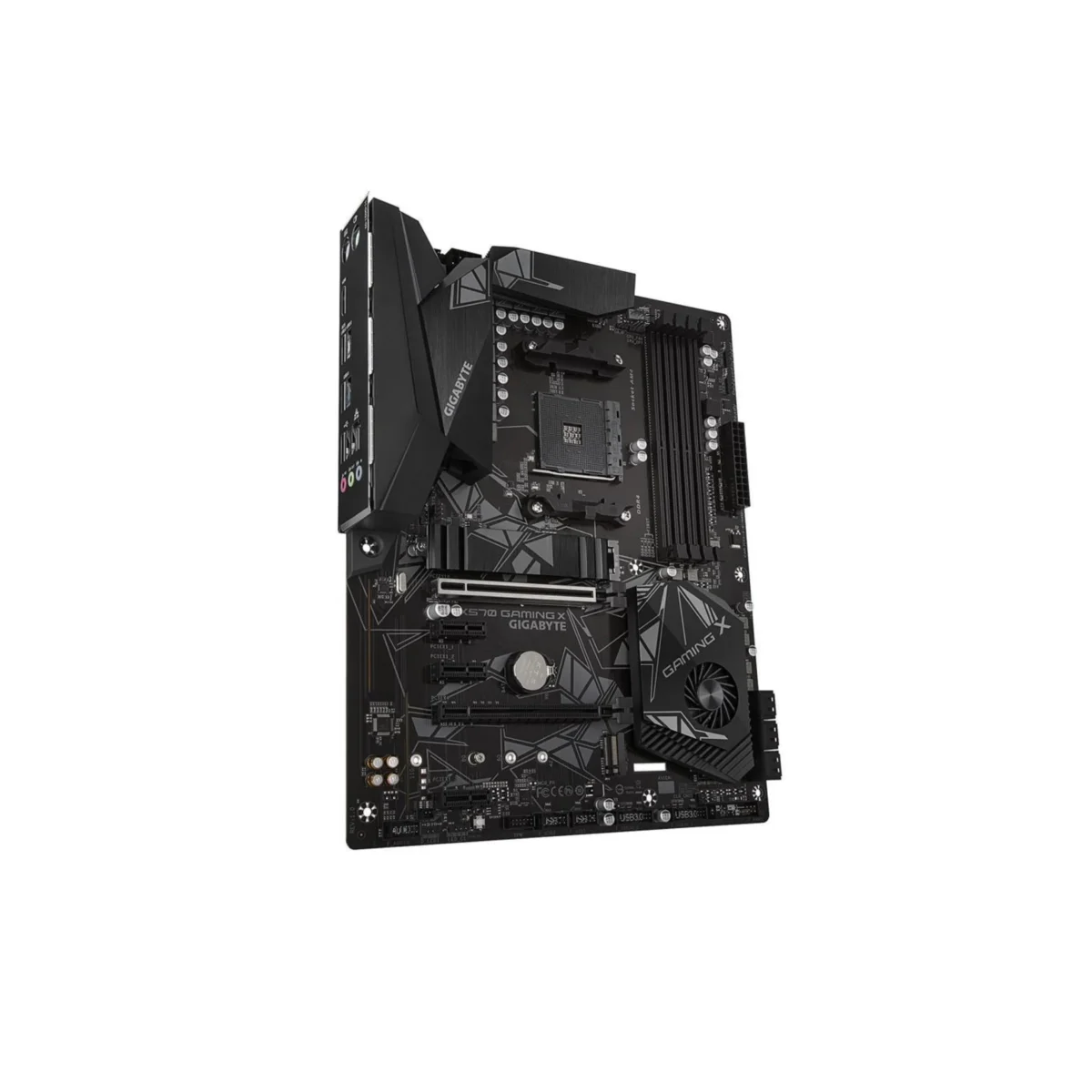 GIGABYTE X570 GAMING X – AMD AM4 ATX Motherboard, PCIe 4.0, DDR4, Dual M.2, USB 3.2 Gen2, 1GbE LAN - Image 2
