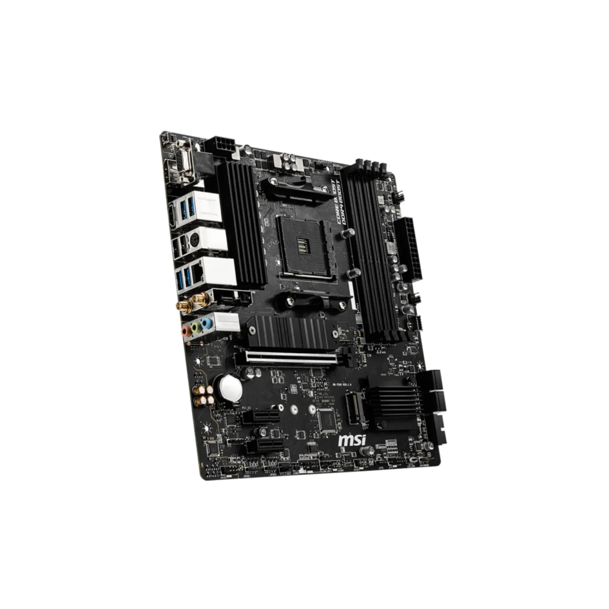 MSI B550M PRO-VDH WiFi – Micro-ATX Motherboard with AMD B550 Chipset, Wi-Fi 6, PCIe 4.0, and Support for Ryzen 5000 Series Processors - Image 2