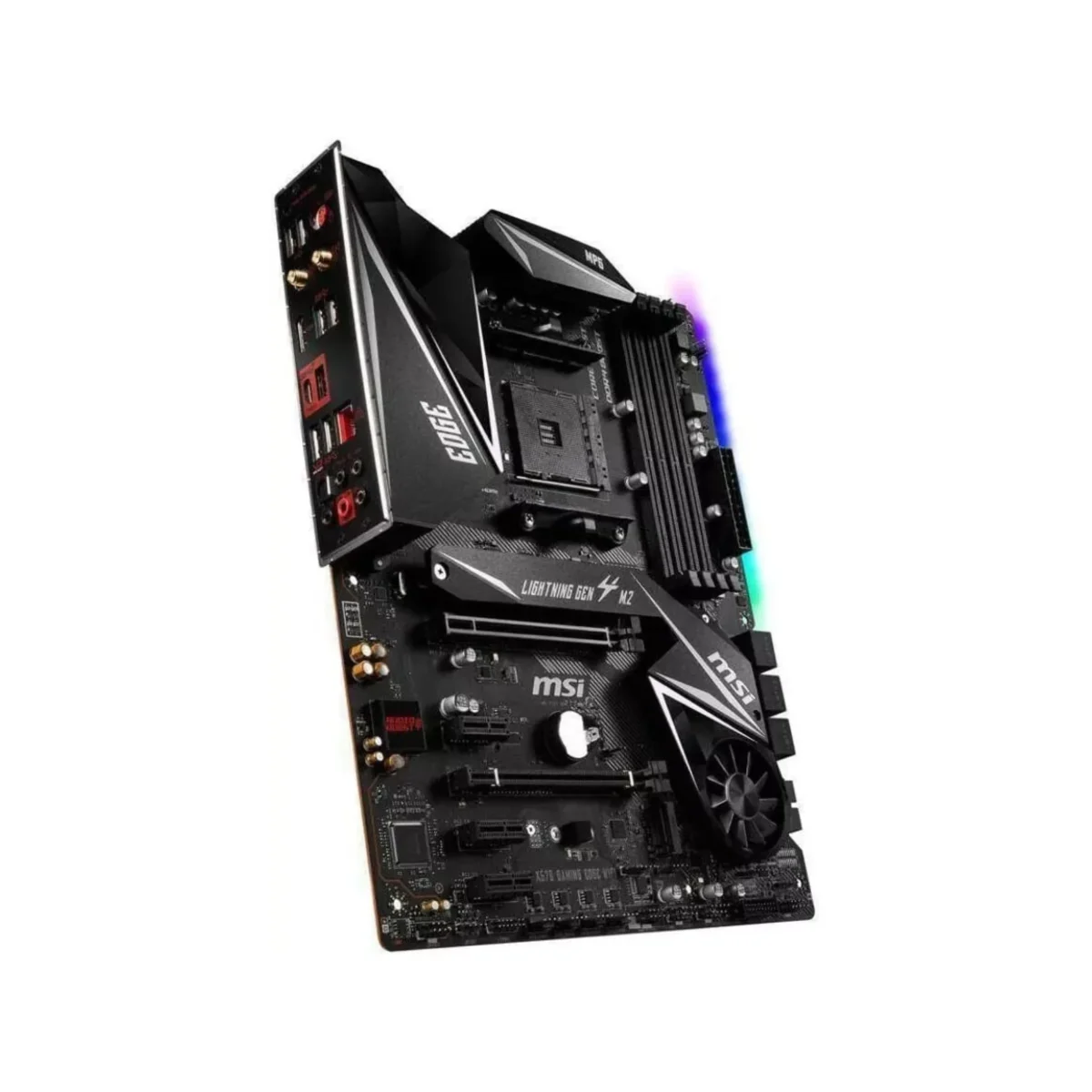 MSI MPG X570 GAMING PLUS Gaming Motherboard AMD AM4 SATA 6Gb/s M.2 USB 3.2 Gen 2 HDMI ATX - Image 2