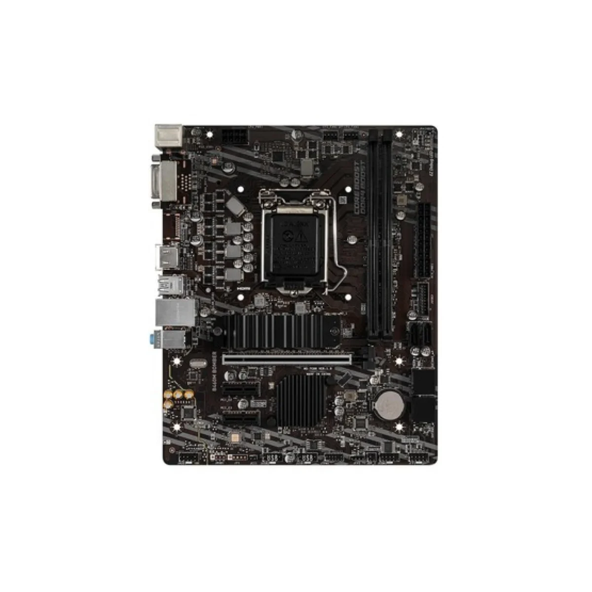 MSI B460M BOMBER – Intel LGA 1200 Micro-ATX Motherboard, DDR4 Support, PCIe 3.0, Dual M.2 Slots, USB 3.2 Gen1 - Image 2