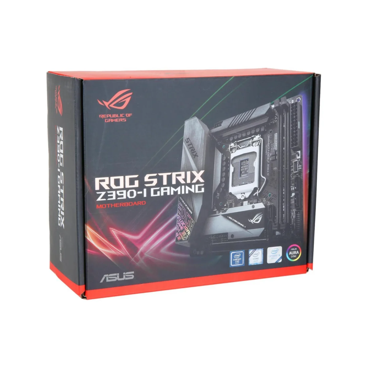 ASUS ROG Strix Z390-I Gaming Motherboard LGA1151 (Intel 8th and 9th Gen) Mini ITX (mITX) DDR4 DP HDMI M.2 USB 3.1 Gen2 Onboard 802.11 ac Wi-Fi - Image 2