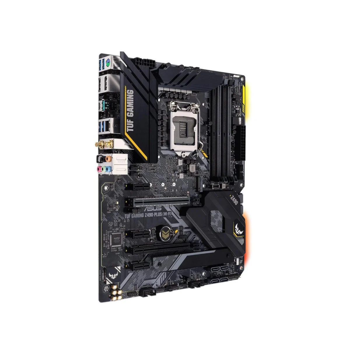 ASUS TUF Gaming Z490-PLUS WiFi ATX Motherboard, LGA1200, Dual M.2, WiFi 6, USB-C, 1Gb LAN, Aura Sync - Image 2