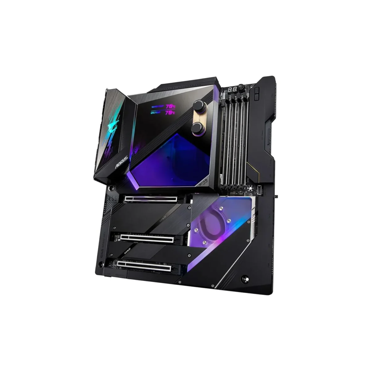 GIGABYTE Z590 AORUS XTREME WATERFORCE – Intel LGA 1200 ATX Motherboard, PCIe 4.0, Custom Loop Water Cooling, 10GbE LAN - Image 2