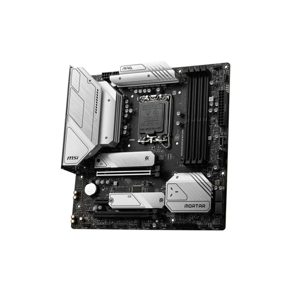 MSI MAG B660M Mortar WiFi DDR4 – Micro-ATX Motherboard with Intel B660 Chipset, Wi-Fi 6, and Support for 12th Gen Intel Core Processors - Image 3