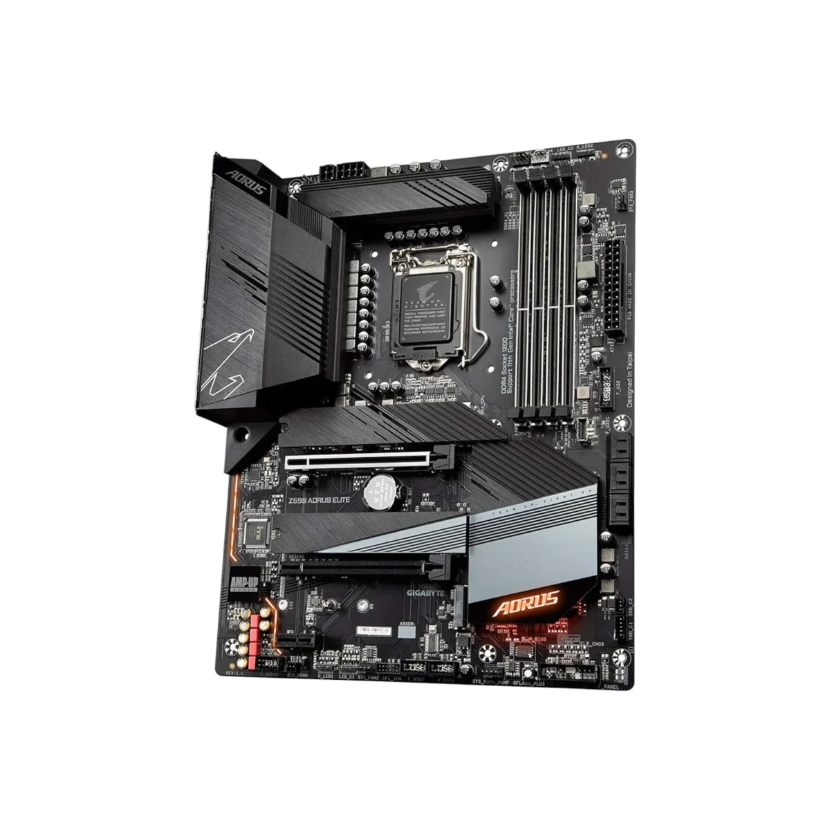 GIGABYTE Z590 AORUS ELITE – Intel LGA1200 ATX Motherboard, PCIe 4.0, DDR4, Triple M.2, USB 3.2 Gen2, 2.5GbE LAN - Image 3